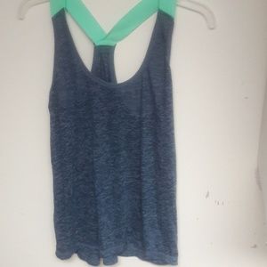 Dark blue tank top